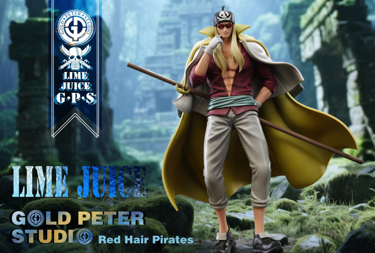 One Piece Gold Peter Studio "GPS" Lime Juice Resin Statue