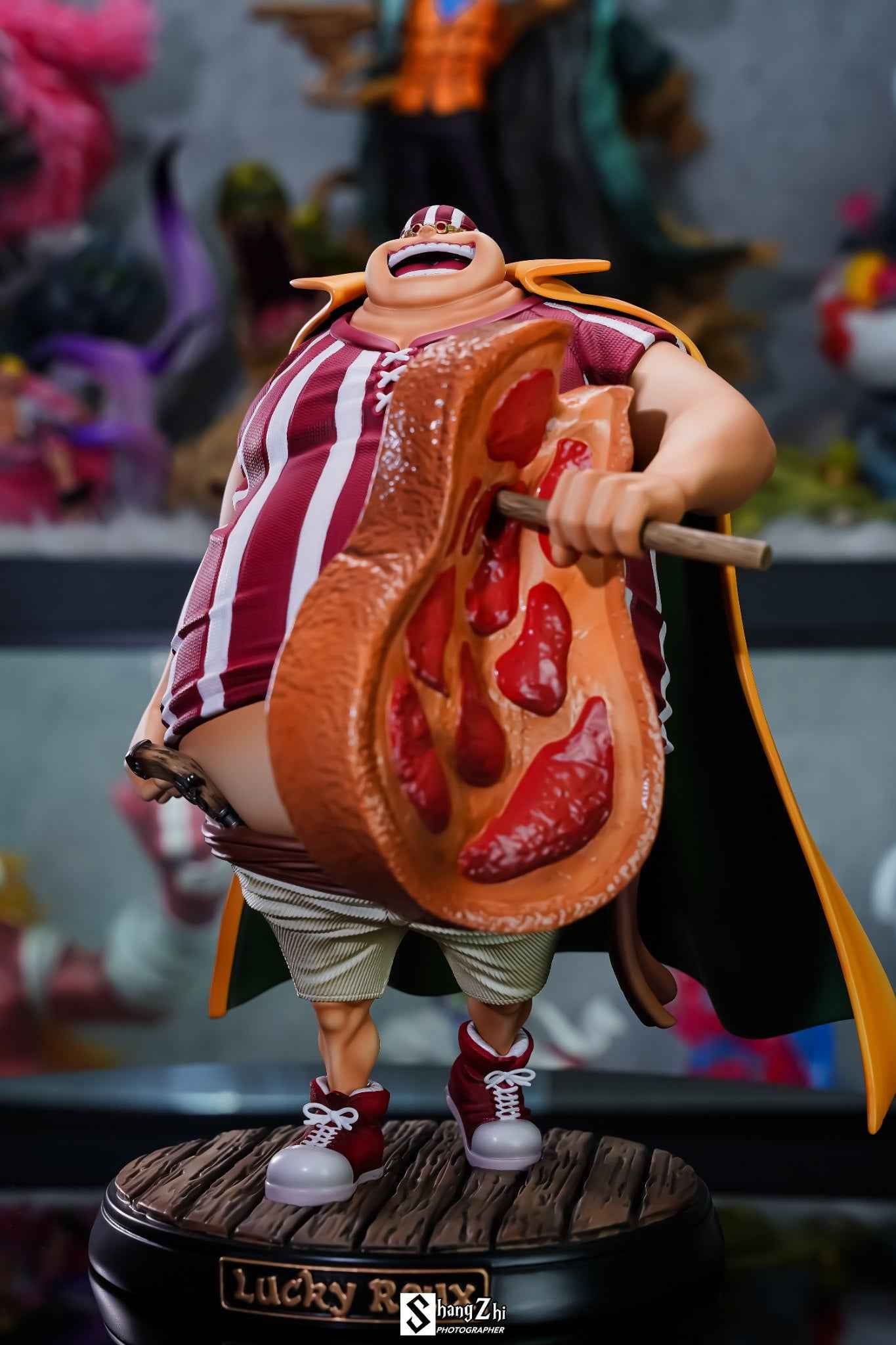 One Piece Gold Peter "GPS" Studio Lucky Roux Resin Statue