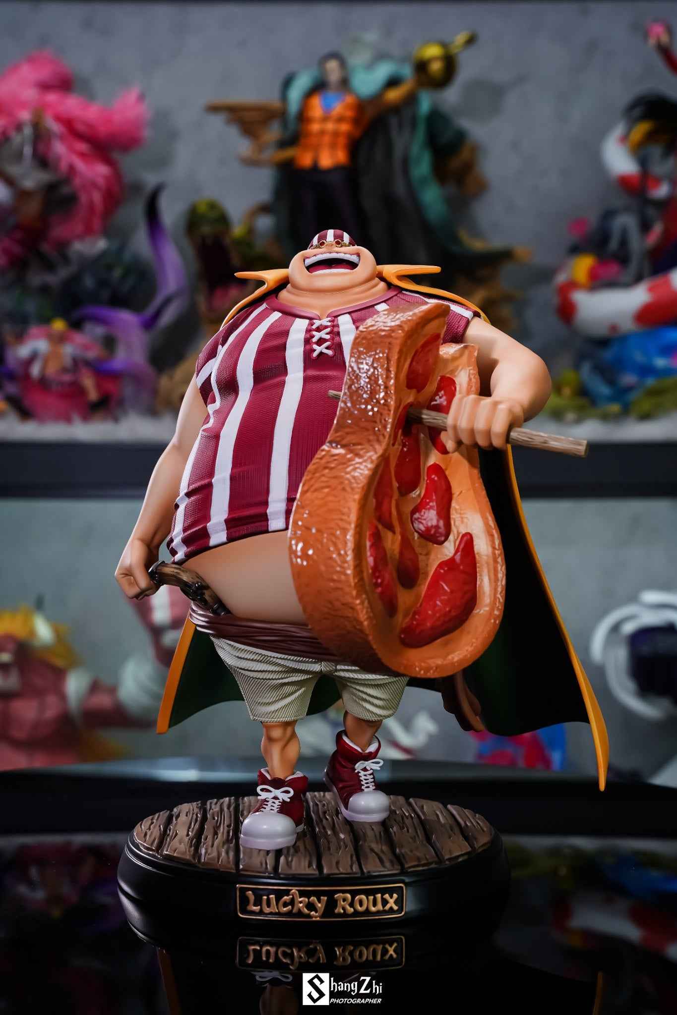 One Piece Gold Peter "GPS" Studio Lucky Roux Resin Statue