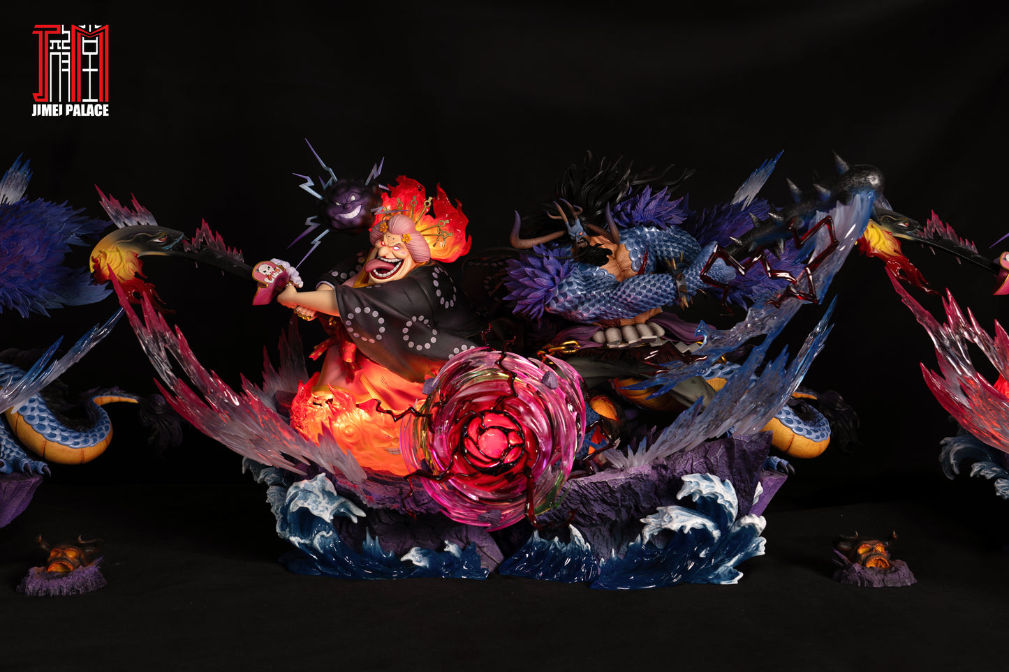 One Piece Jimei Palace Big Mom & Kaido Licensed Resin Statue