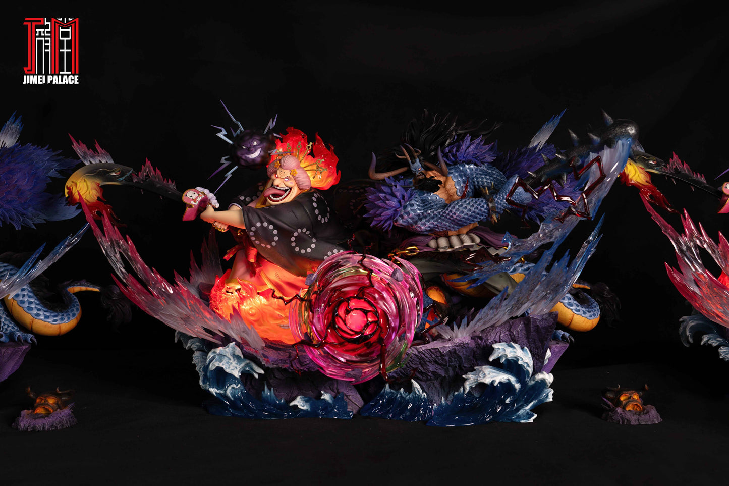 One Piece Jimei Palace Big Mom & Kaido Licensed Resin Statue