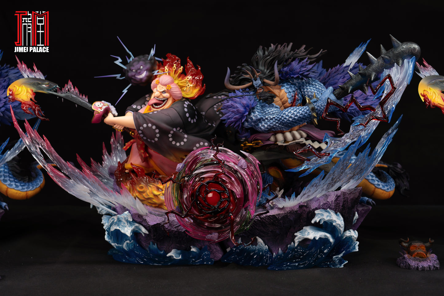 One Piece Jimei Palace Big Mom & Kaido Licensed Resin Statue