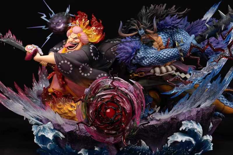 One Piece Jimei Palace Big Mom & Kaido Licensed Resin Statue