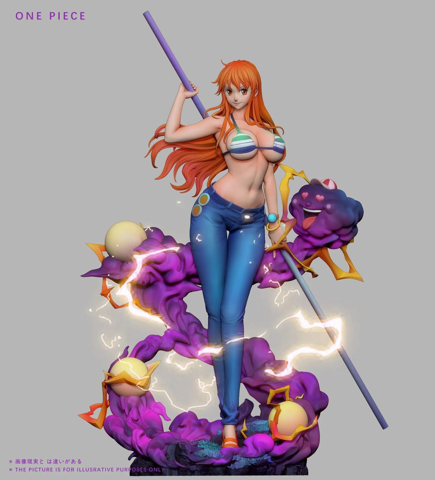 One Piece Jinshan Studio Nami Two Years Later Ver. Resin Statue
