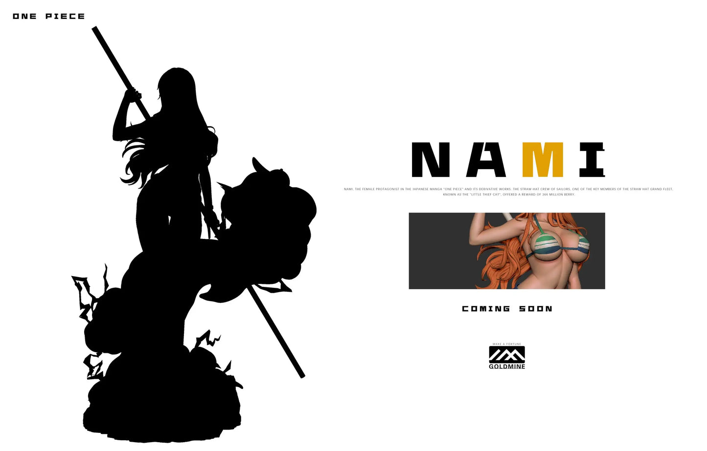 One Piece Jinshan Studio Nami Two Years Later Ver. Resin Statue
