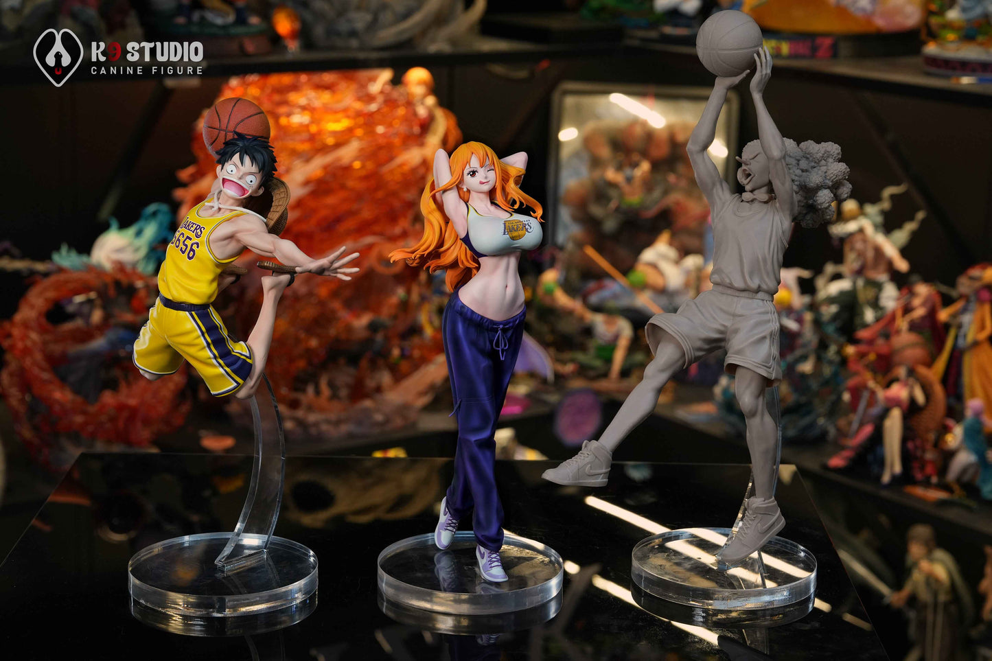 One Piece K9 Studio Straw Hat Lakers Team Nami 1/6 Resin Statue