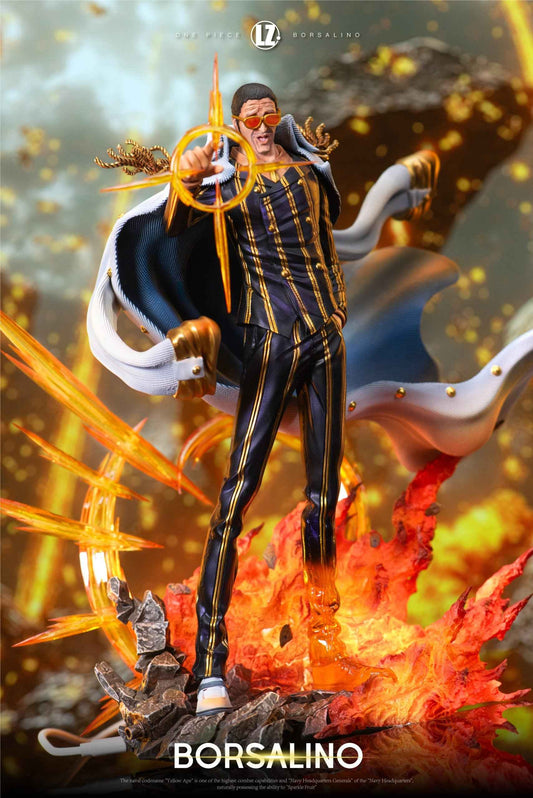 One Piece LZ Studio Borsalino "Kizaru" Resin Statue - Santoryu Resins Collectors