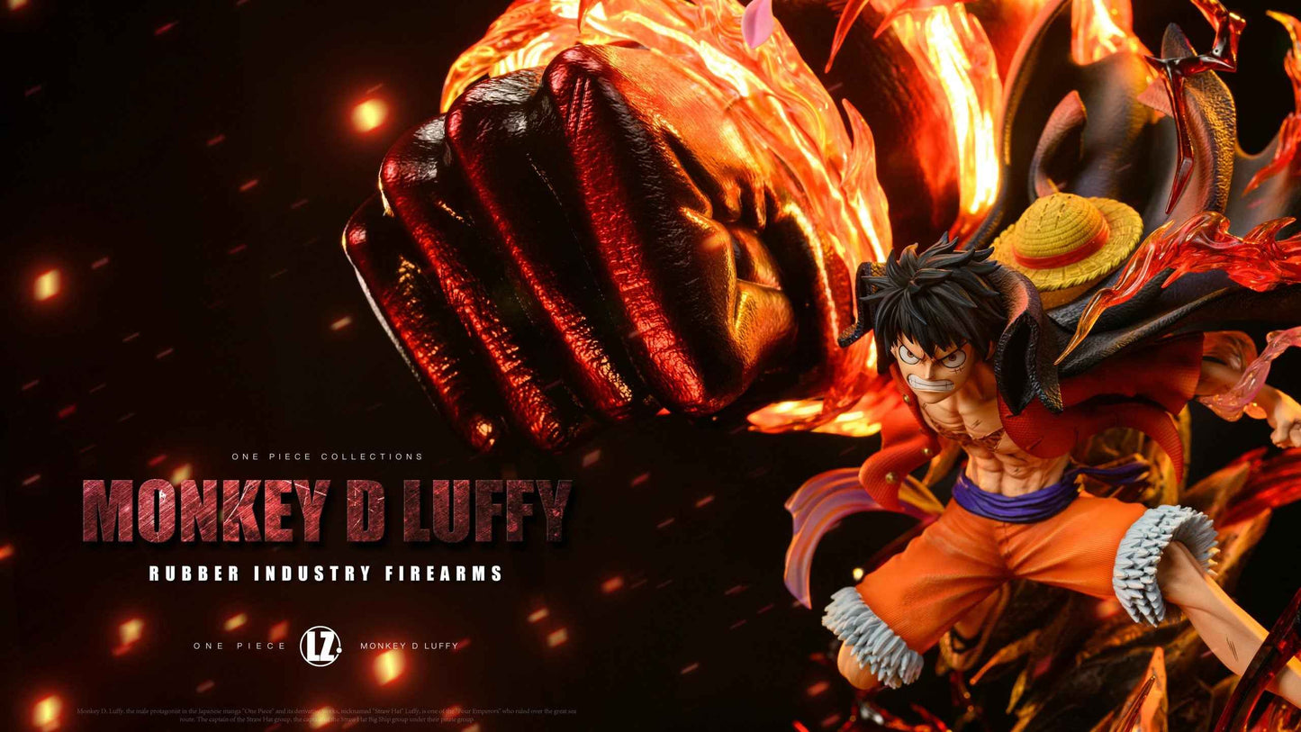 One Piece LZ Studio Gear Third Fire Fist Monkey D. Luffy Resin Statue