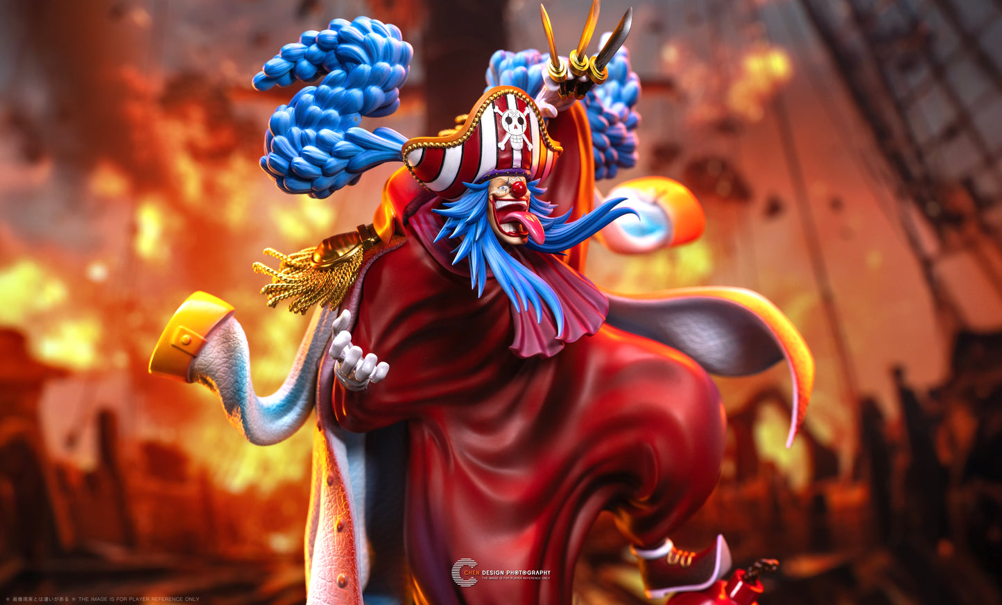 One Piece Long Hu Studio Buggy Resin Statue - Santoryu Resins Collectors