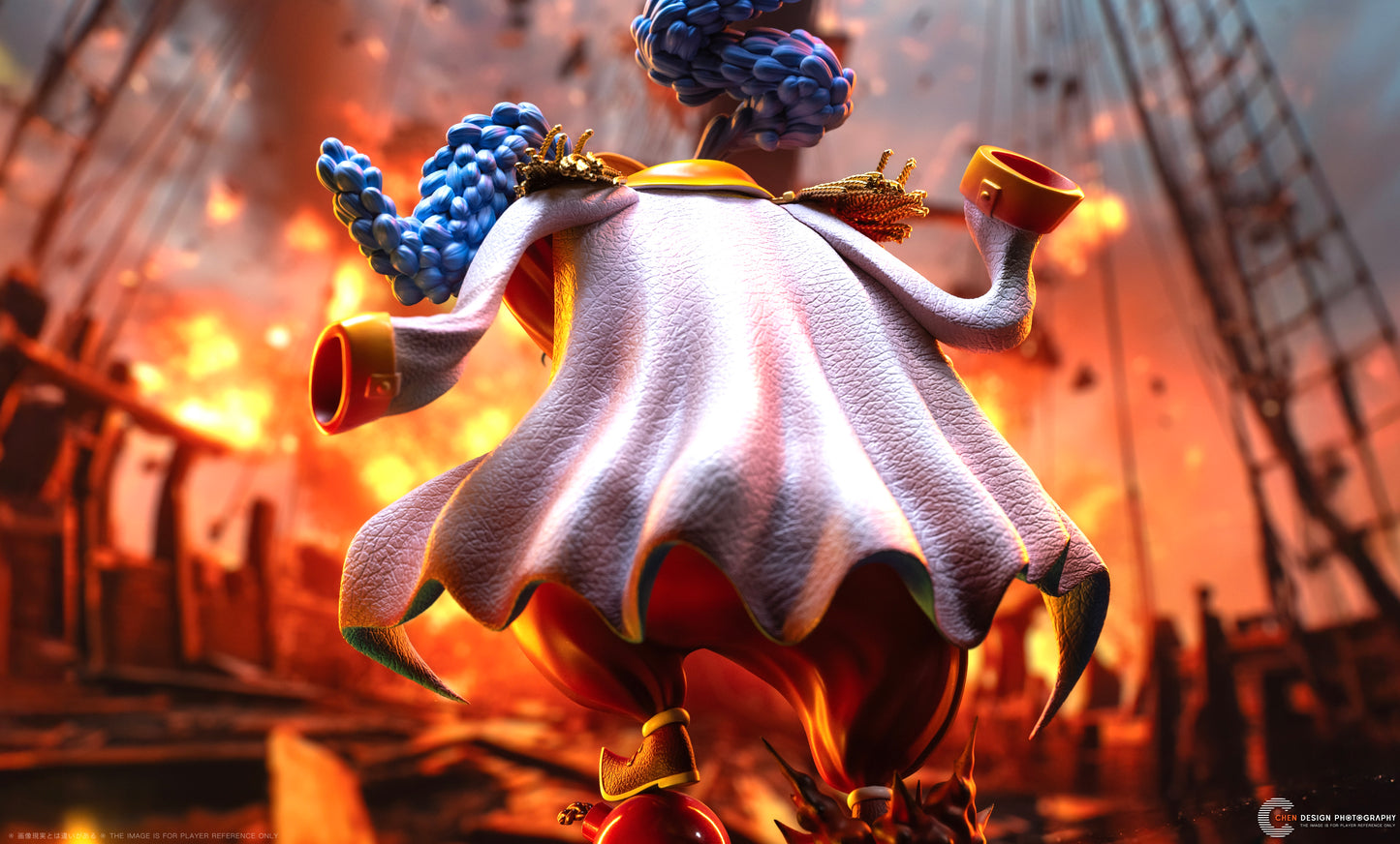 One Piece Long Hu Studio Buggy Resin Statue - Santoryu Resins Collectors