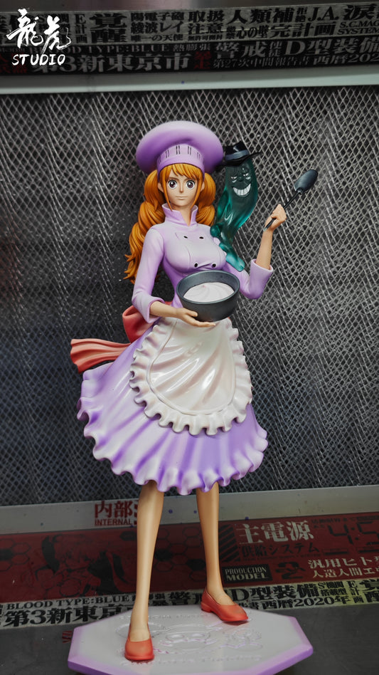 One Piece Long Hu Studio Charlotte Pudding Resin Statue