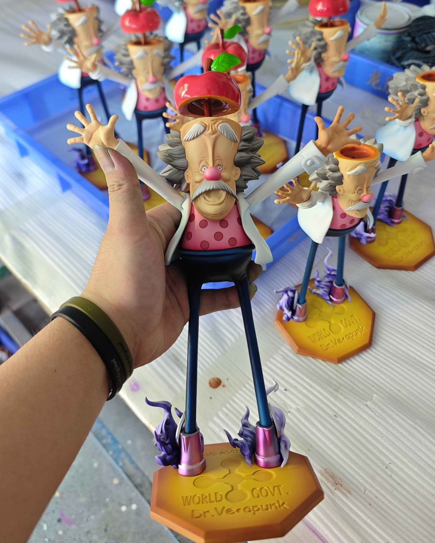 One Piece Long Hu Studio DR. Vegapunk Egghead Arc Resin Statue - Santoryu Resins Collectors
