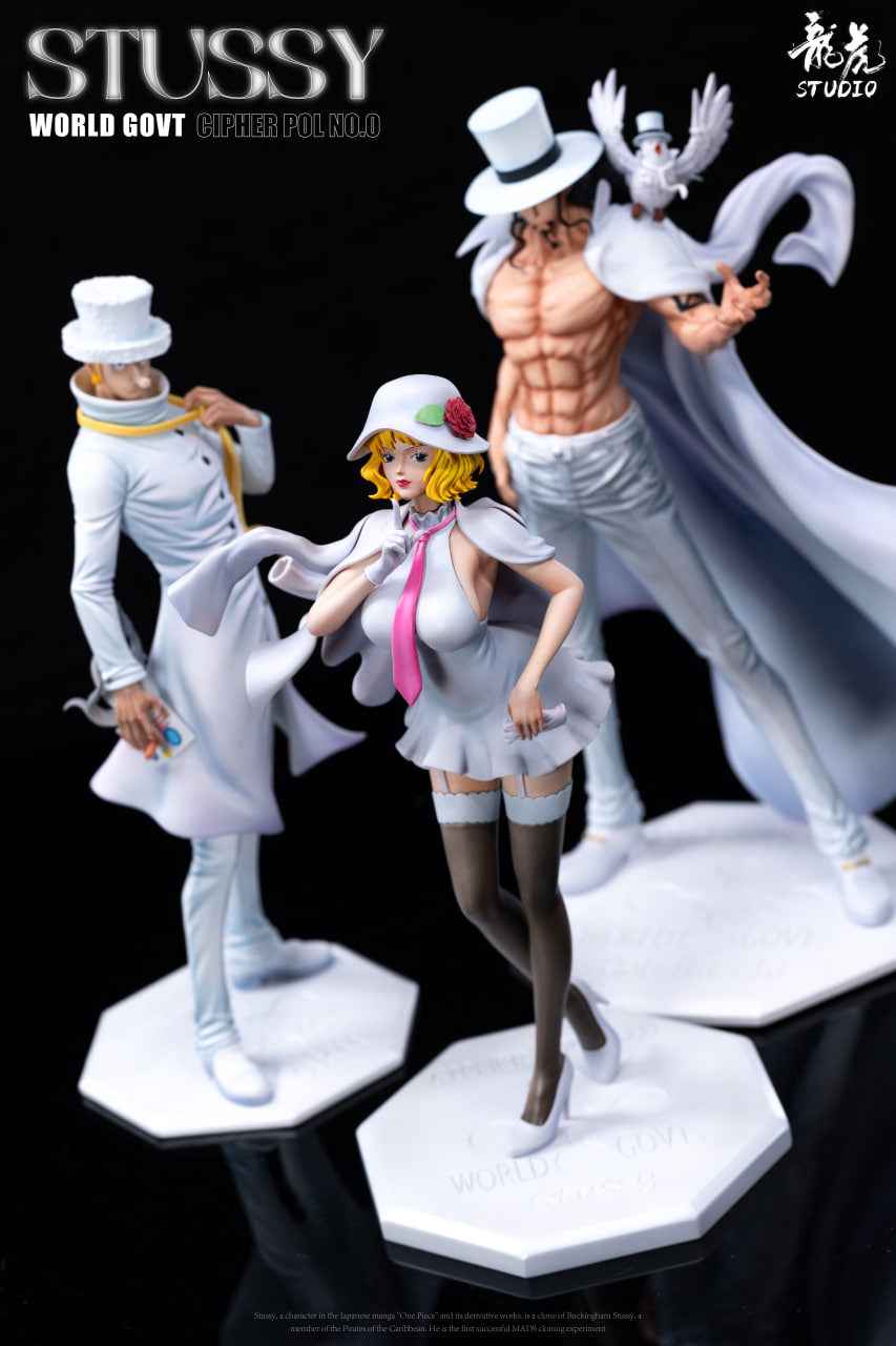 One Piece Long Hu Studio Miss Buckingham Stussy CP0 Agent Resin Statue - Santoryu Resins Collectors