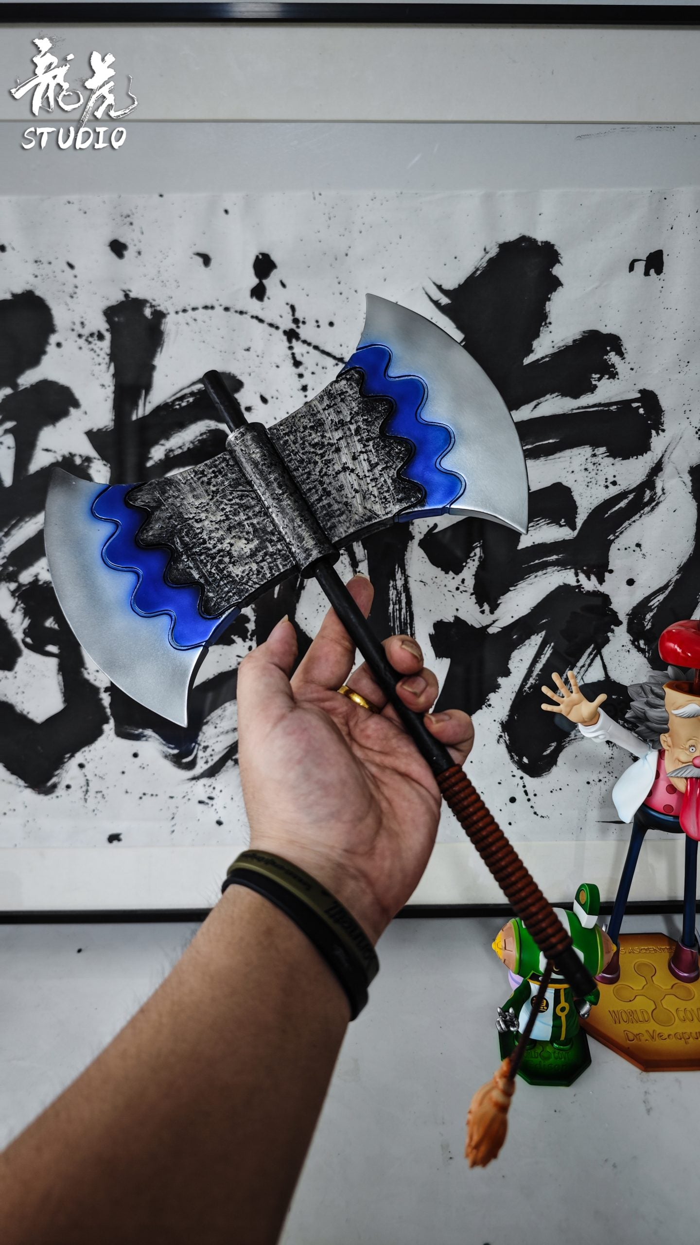 One Piece Long Hu Studio Sentomaru Resin Statue