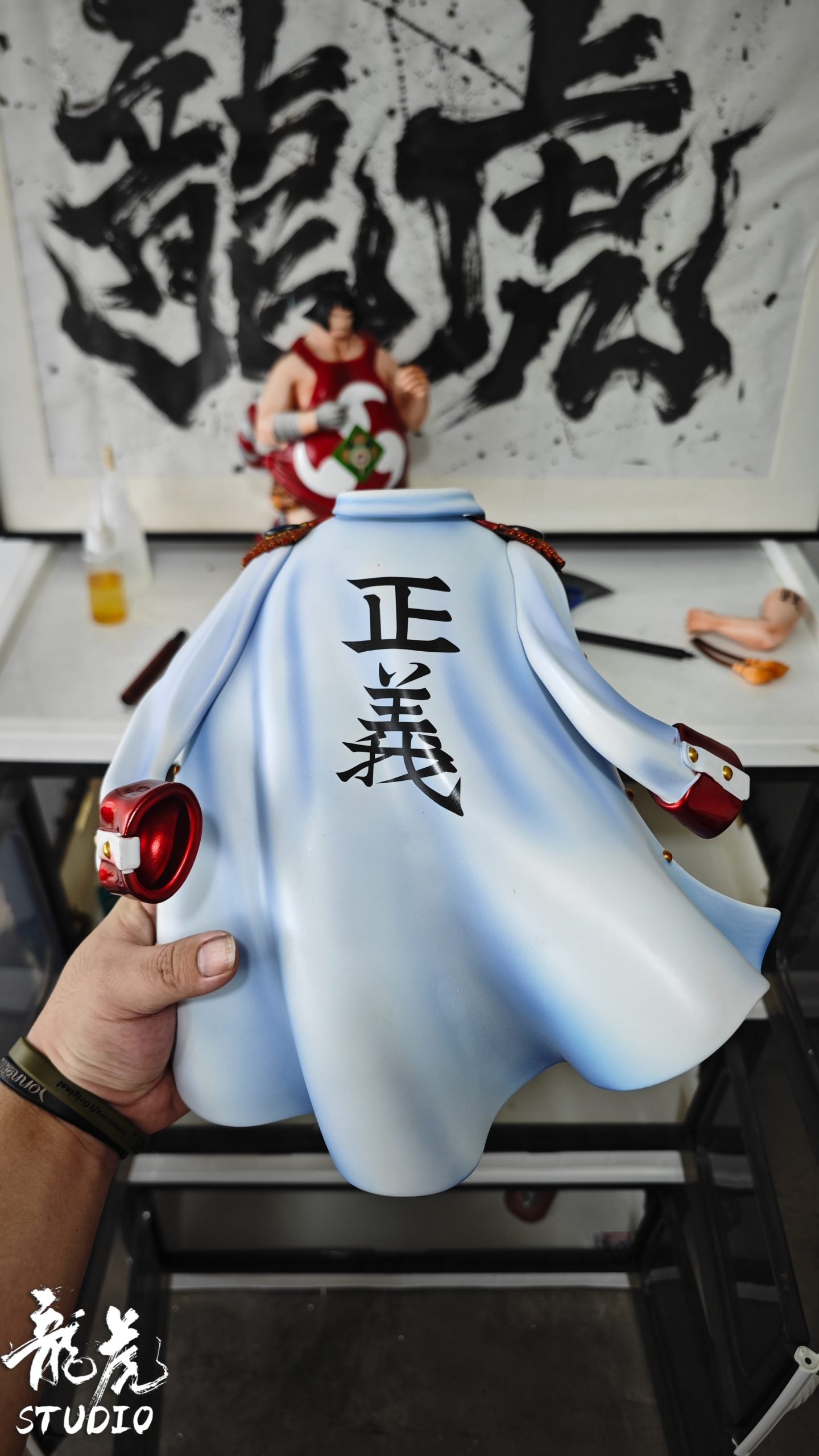 One Piece Long Hu Studio Sentomaru Resin Statue