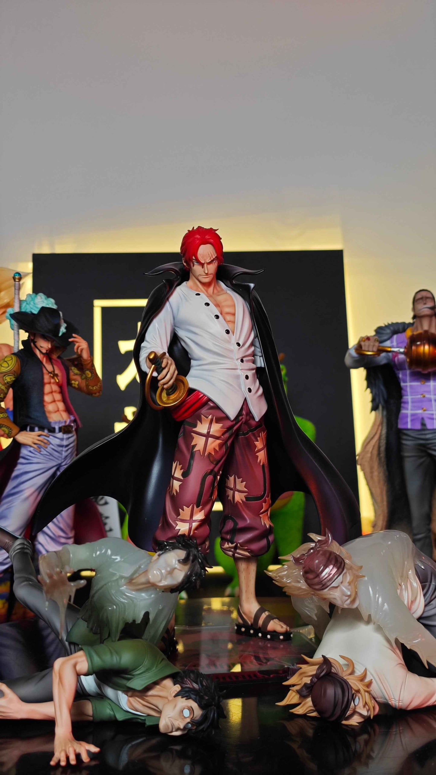 One Piece Long Hu Studio Shanks Resin Statue