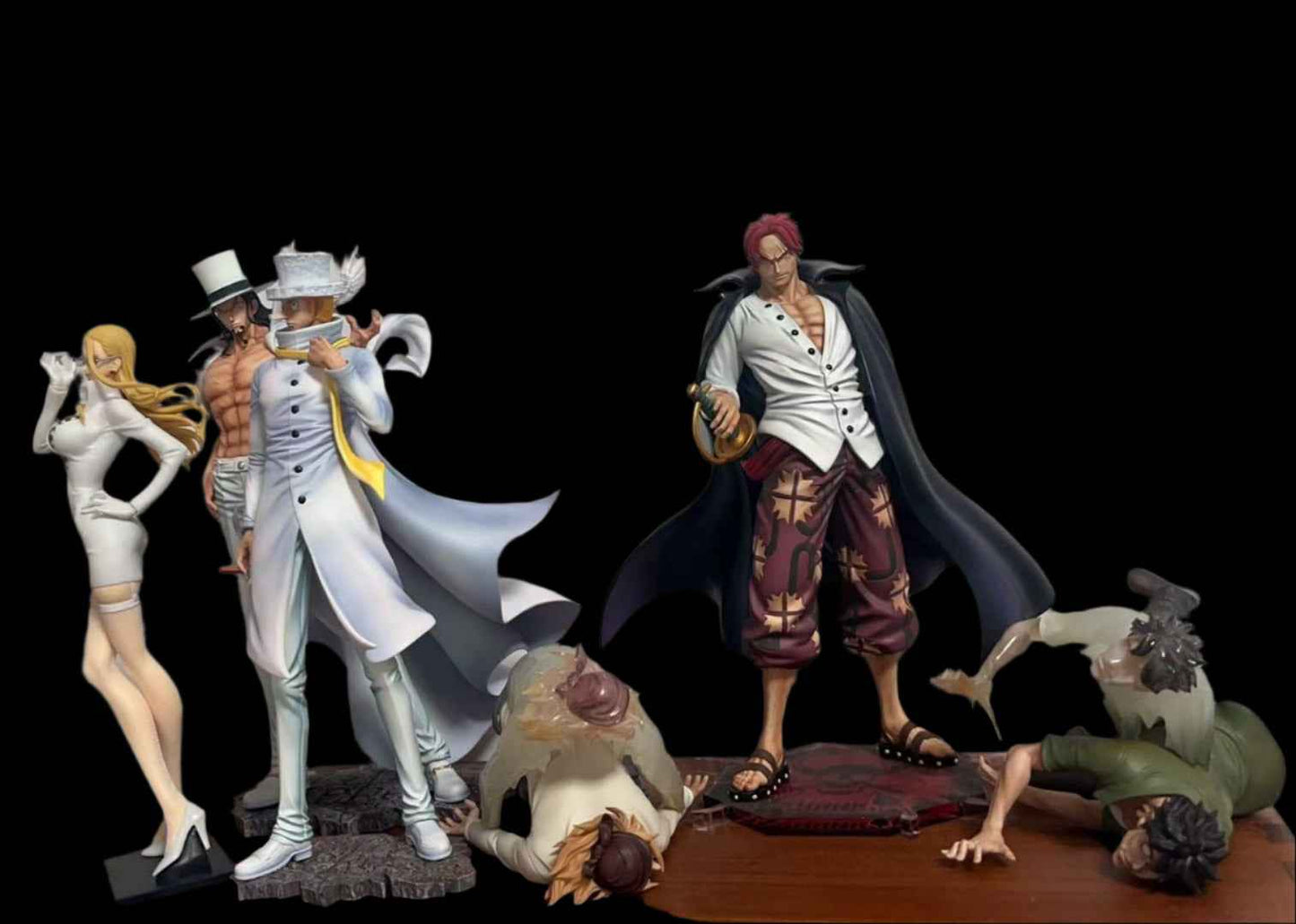 One Piece Long Hu Studio Shanks Resin Statue