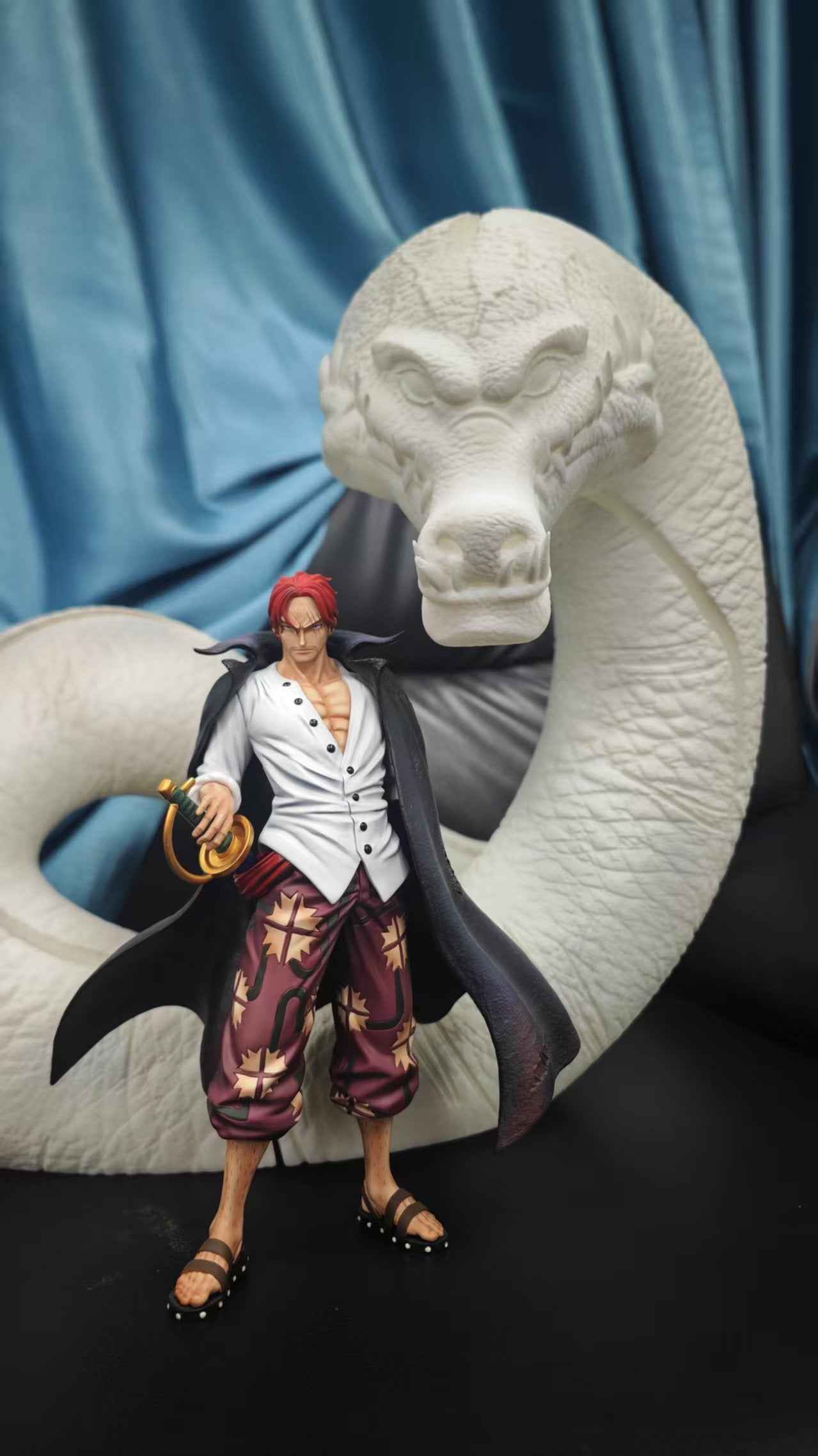 One Piece Long Hu Studio Shanks Resin Statue