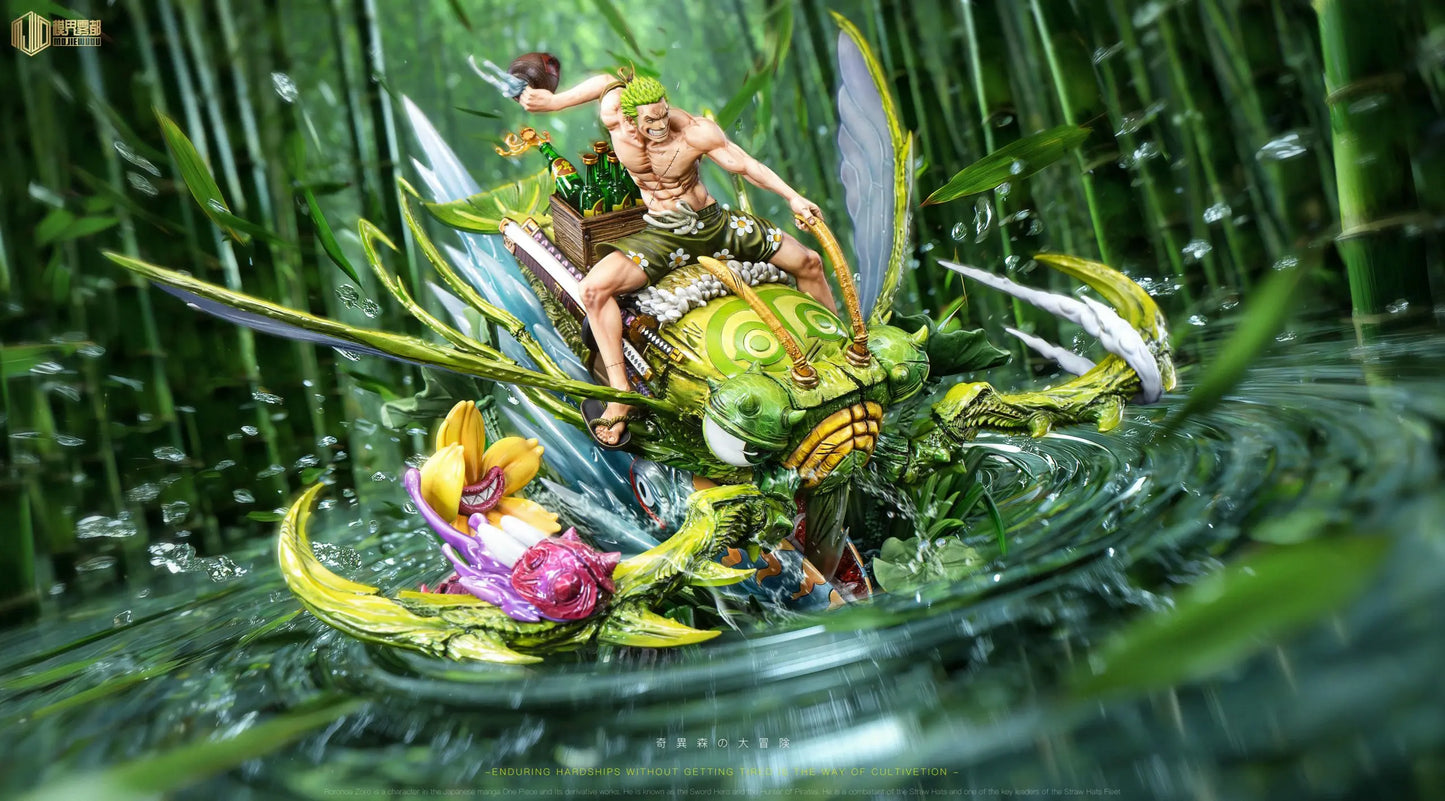 One Piece MJ Studio Roronoa Zoro & Scyther Resin Statue
