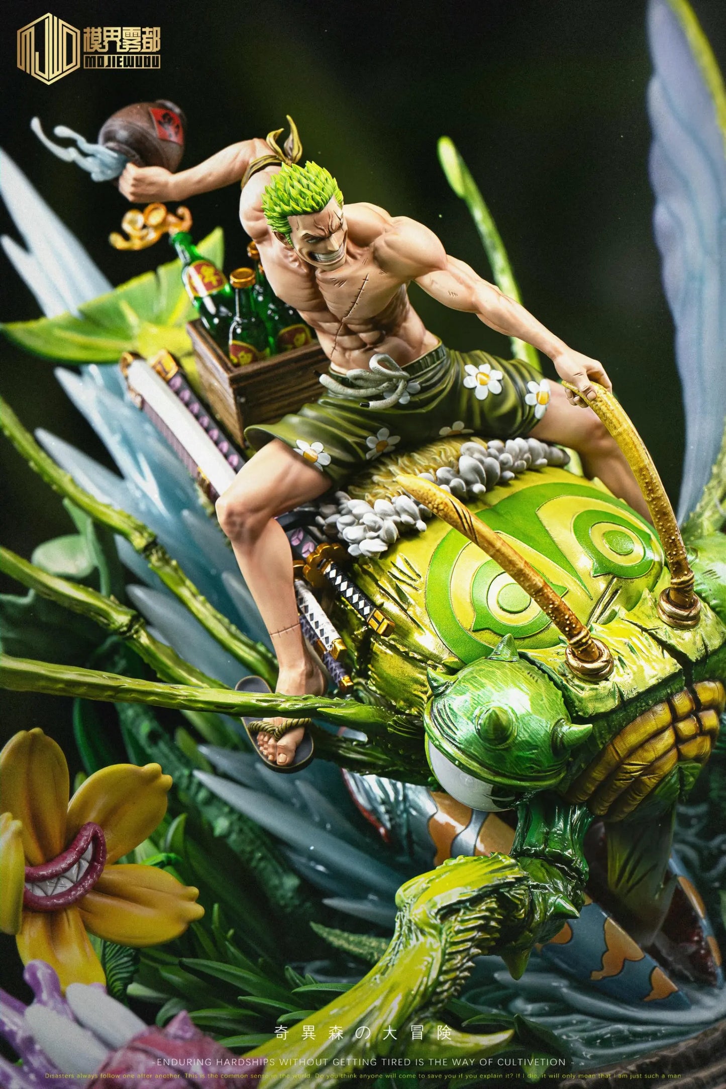 One Piece MJ Studio Roronoa Zoro & Scyther Resin Statue