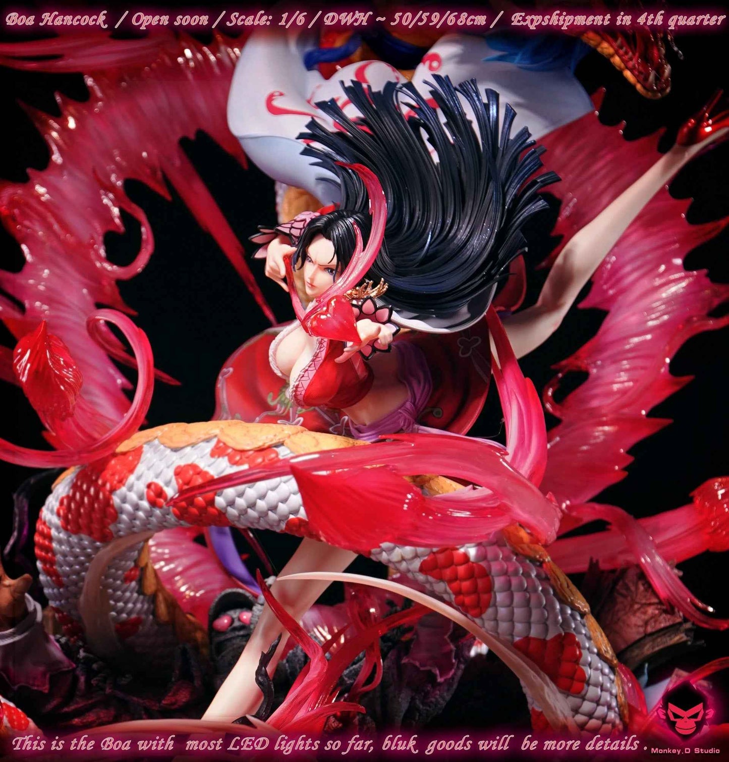 One Piece Monkey D Studio Boa Hancock Resin Statue