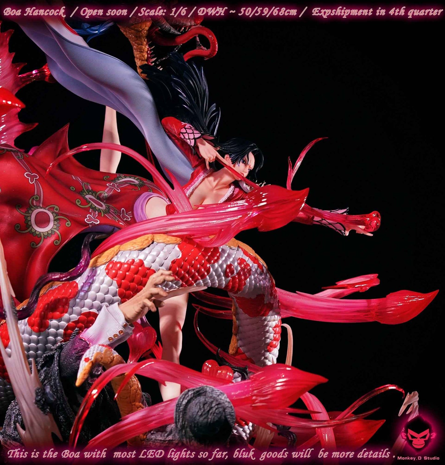 One Piece Monkey D Studio Boa Hancock Resin Statue