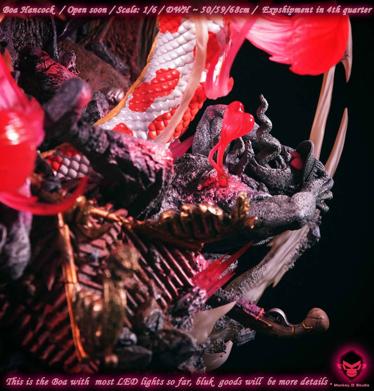 One Piece Monkey D Studio Boa Hancock Resin Statue