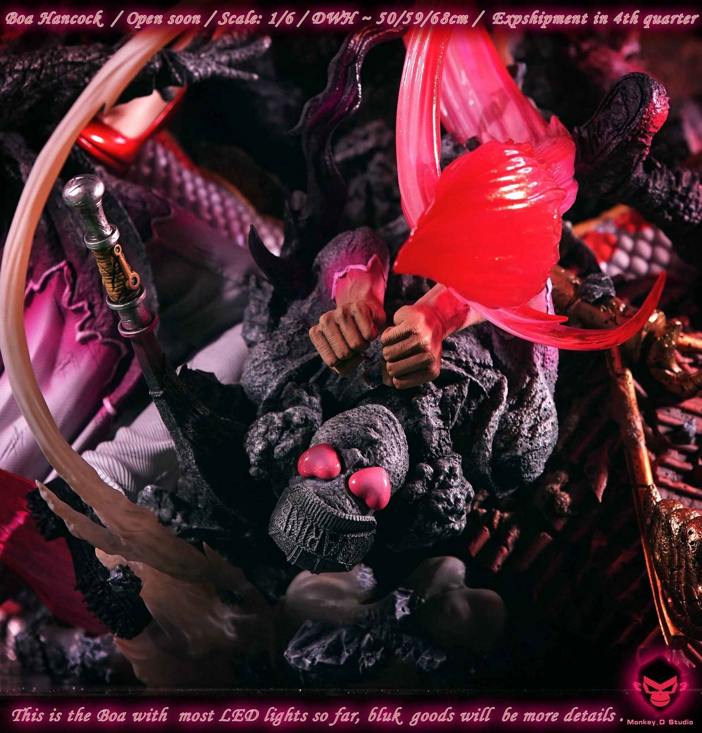 One Piece Monkey D Studio Boa Hancock Resin Statue