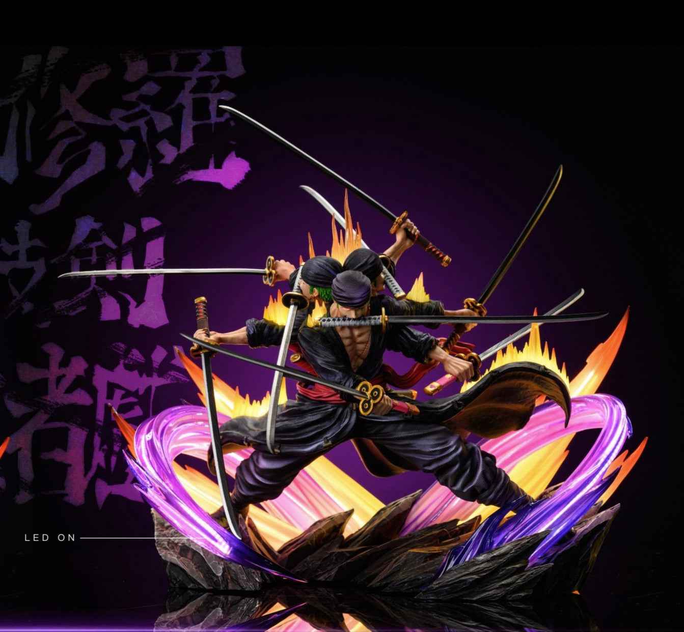 One Piece Reset Studio Roronoa Zoro Ashura Resin Statue