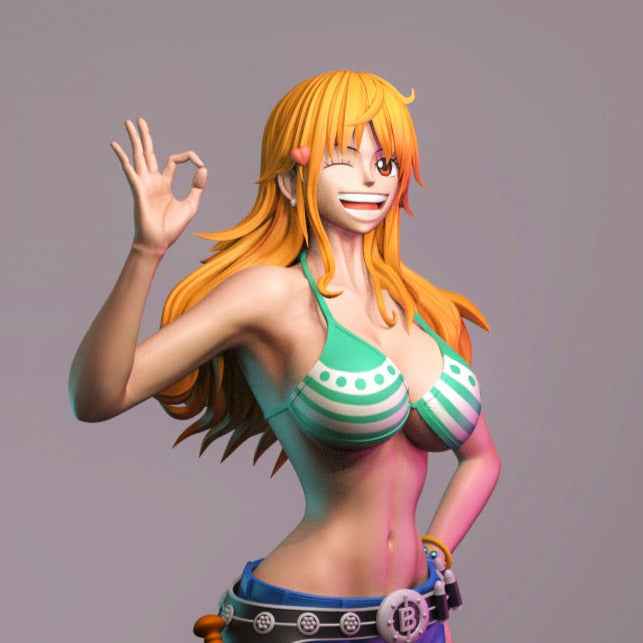 One Piece SPADES K SPK Studio Nami Resin Statue - Santoryu Resins Collectors