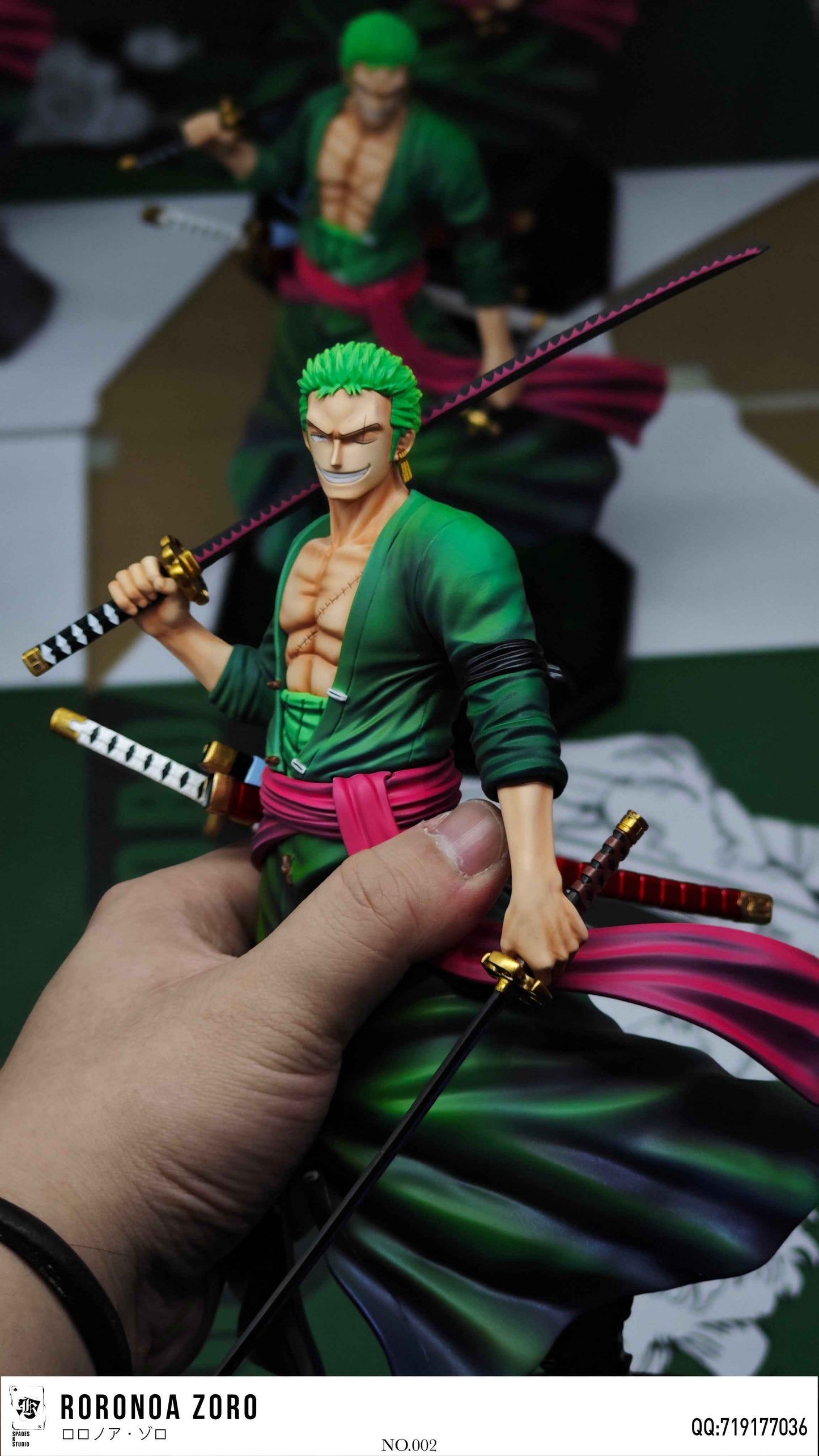 One Piece SPADES K SPK Studio Roronoa Zoro Resin Statue
