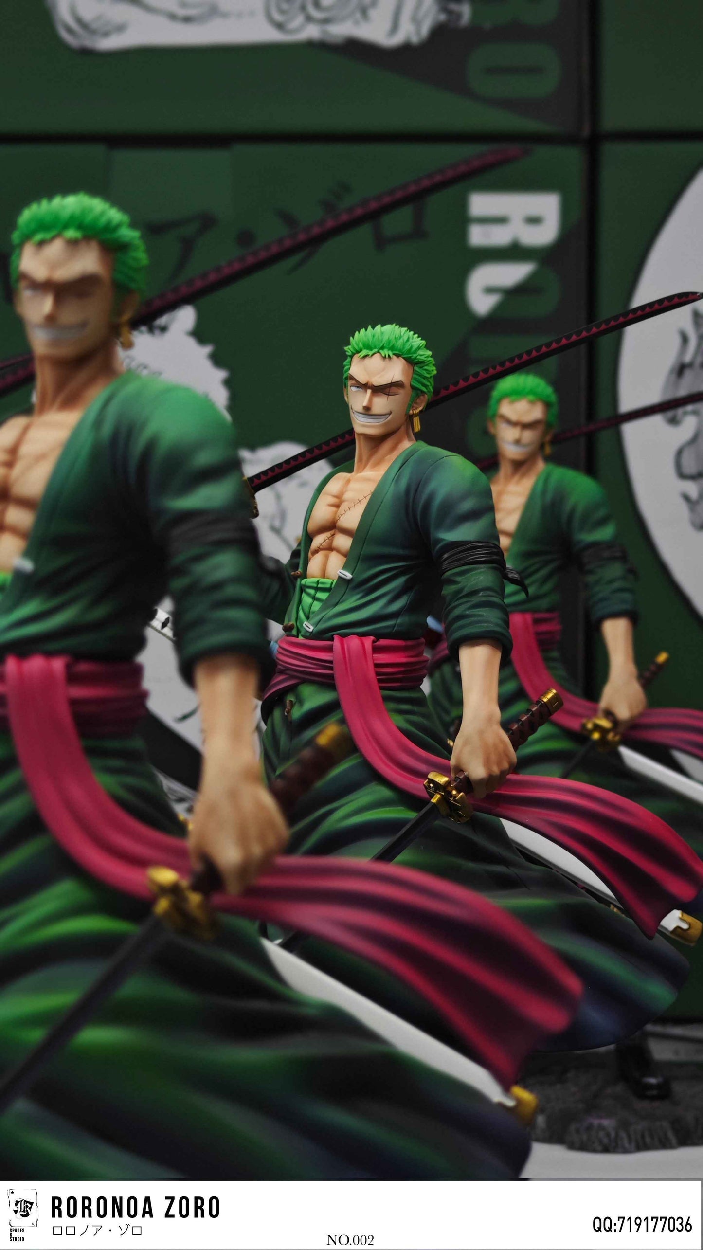 One Piece SPADES K SPK Studio Roronoa Zoro Resin Statue