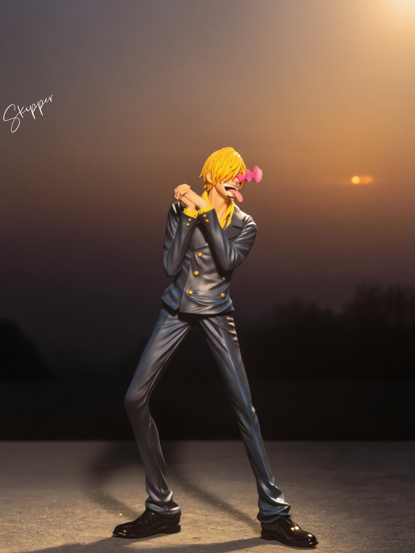 One Piece SPADES K SPK Studio Vinsmoke Sanji Resin Statue