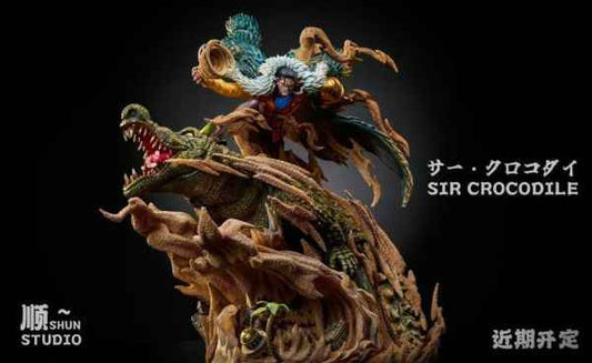 One Piece Shun Studio Sir Crocodile Resin Statue