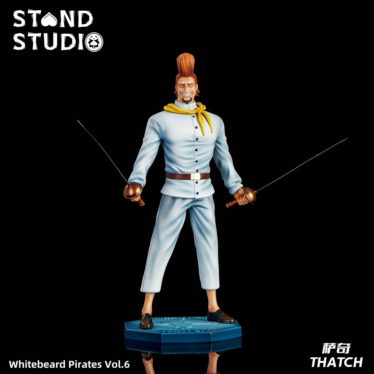 One Piece ~ Stand Studio ~ Thatch ~ Resin Statue