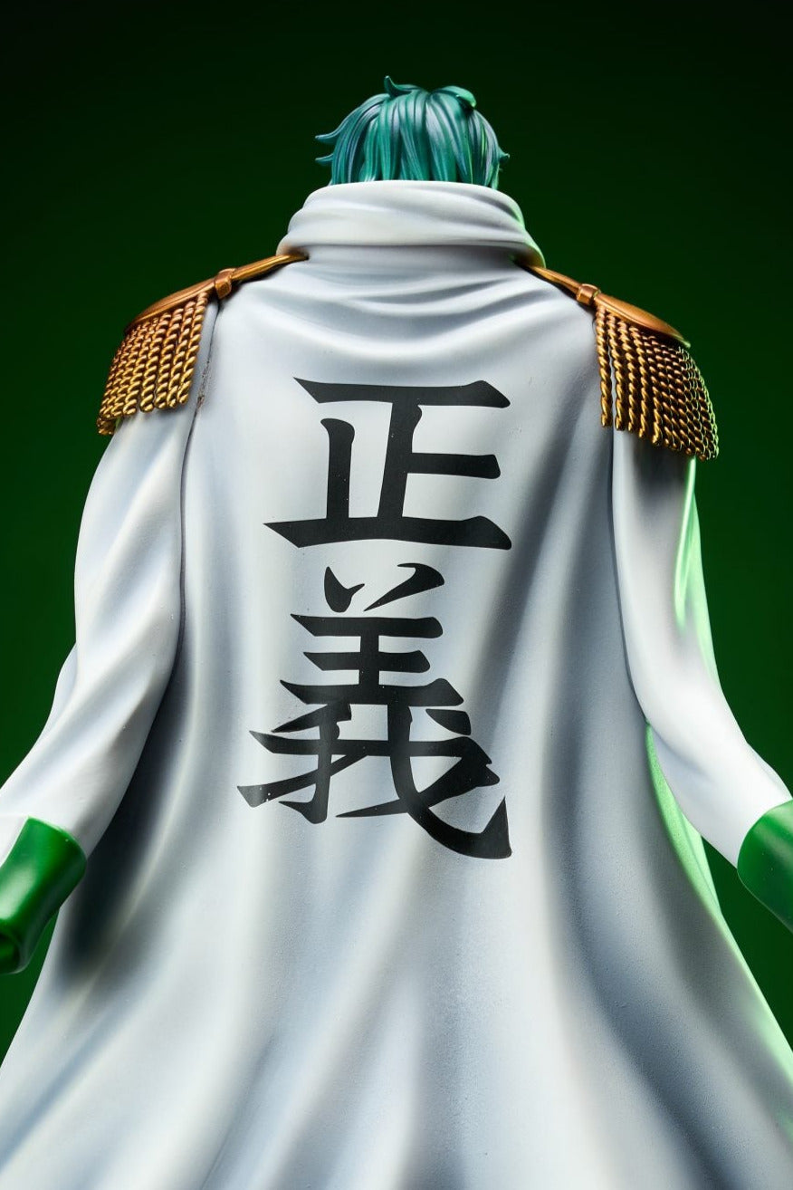 One Piece Tian Xie She Studio Admiral Aramaki Ryokugyu Resin Statue