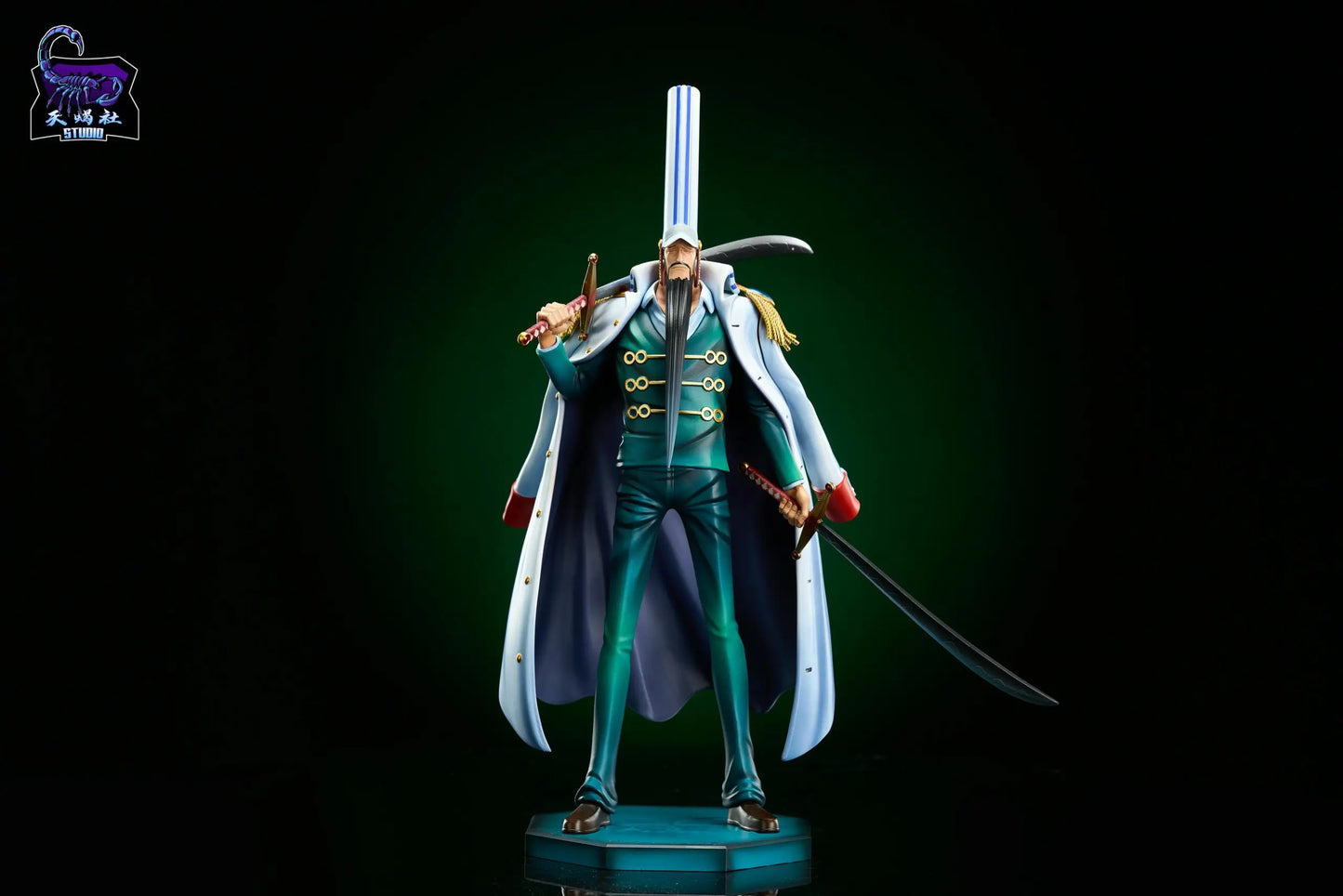 One Piece Tian Xie She Studio Vice Admiral Strawberry Resin Statue