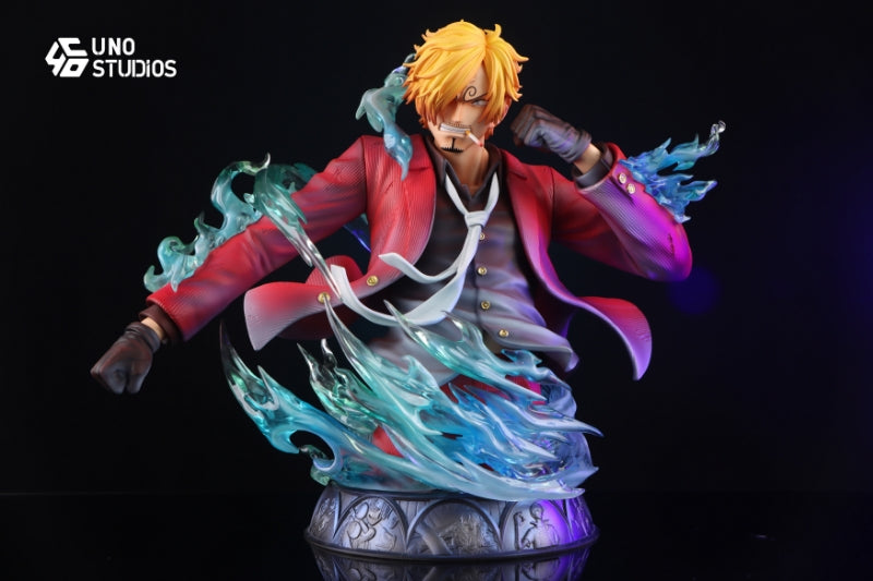 One Piece UNO Studio Vinsmoke Sanji Bust Resin Statue