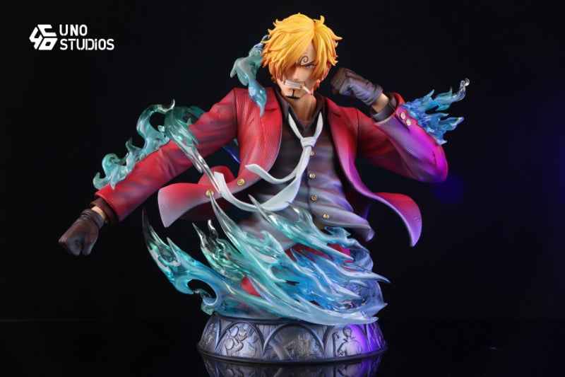 One Piece UNO Studio Vinsmoke Sanji Bust Resin Statue