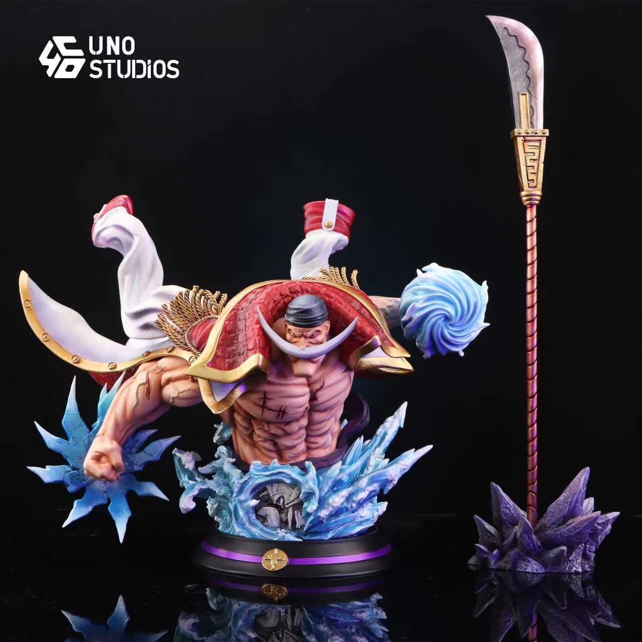 One Piece UNO Studio Whitebeard Bust Resin Statue