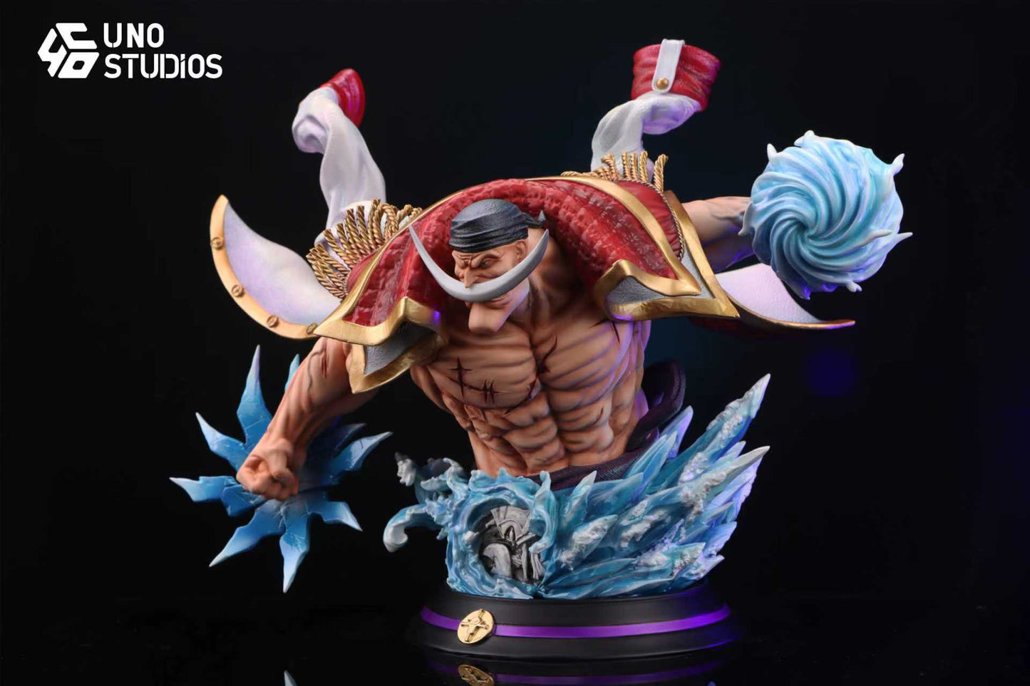 One Piece UNO Studio Whitebeard Bust Resin Statue