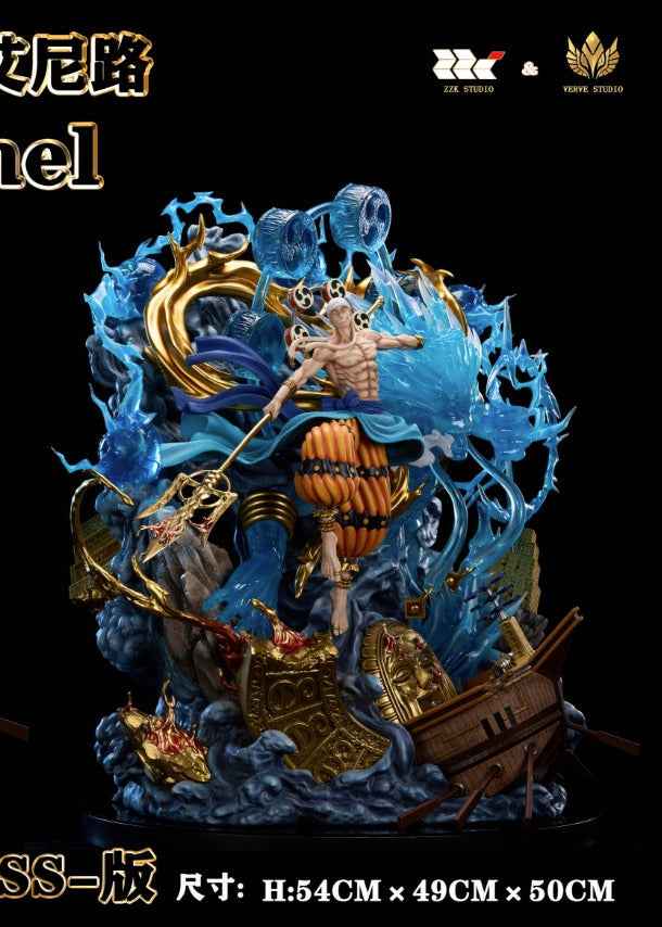 One Piece Verve & Zzk Studio God Enel 1/6 Resin Statue