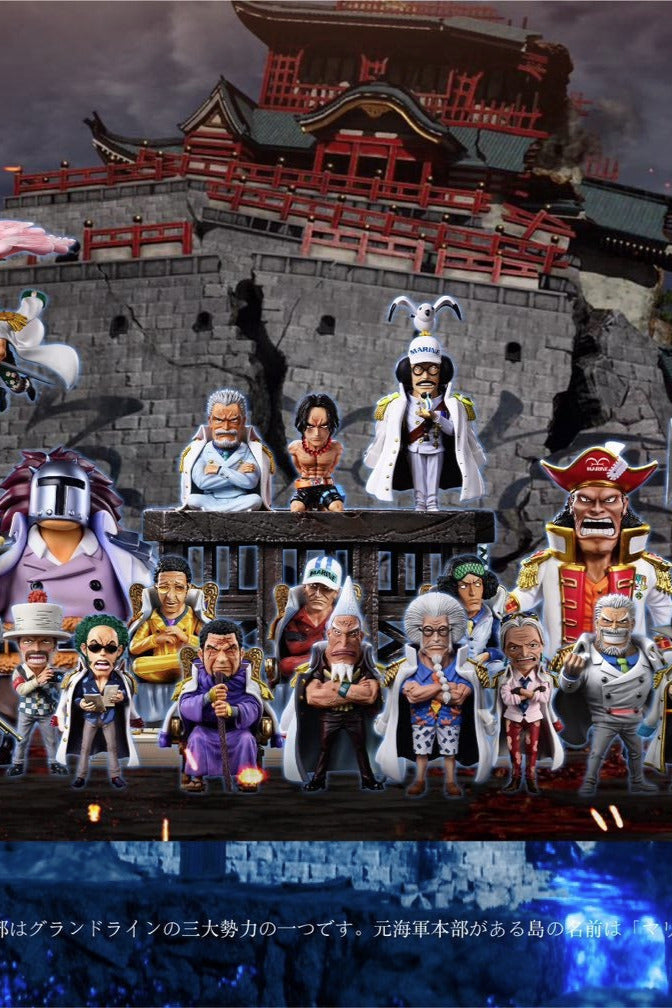 One Piece YZ Studio Borsalino Kizaru Egghead Arc WCF Scale Resin Statue - Santoryu Resins Collectors