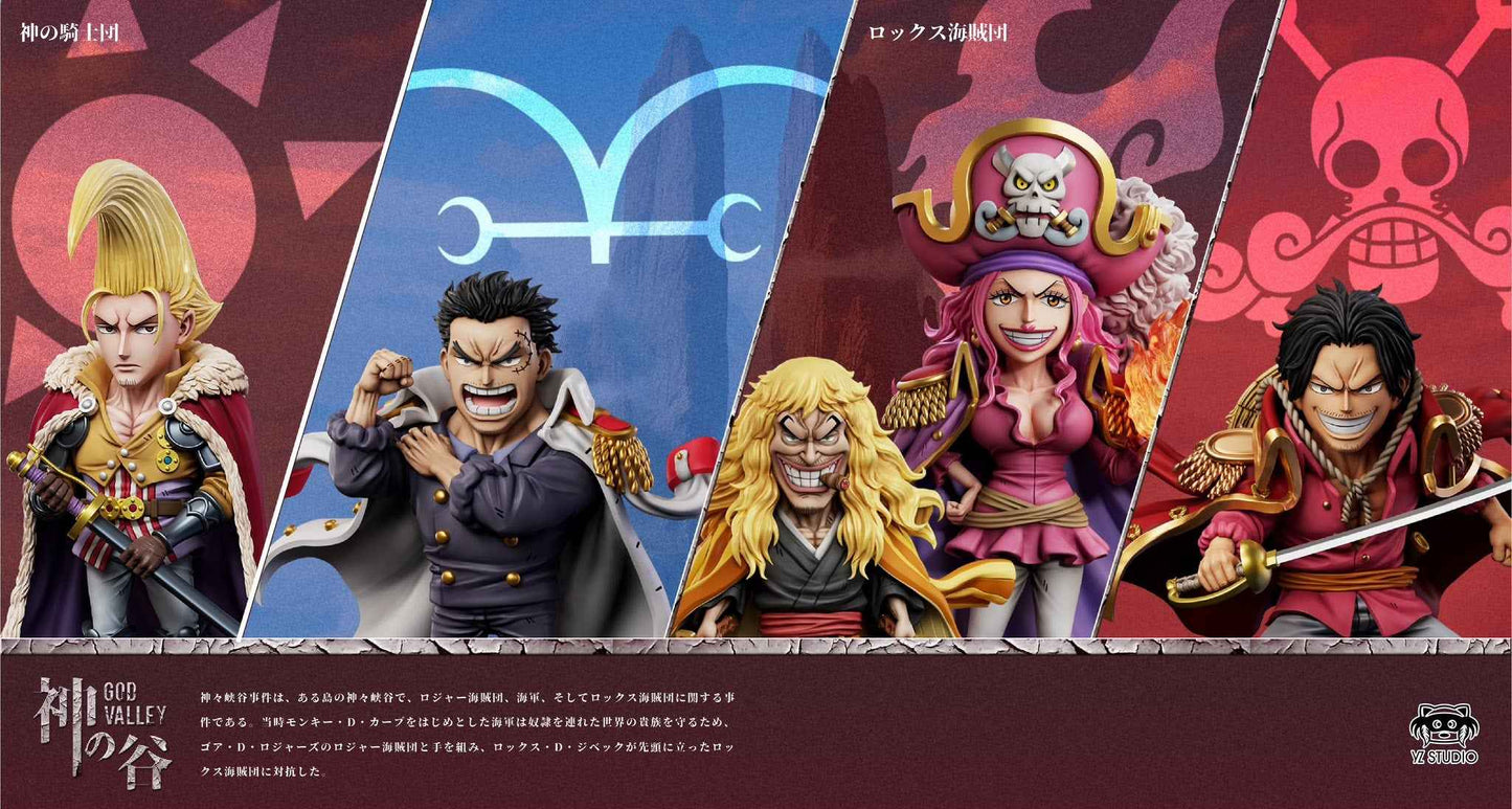 One Piece YZ Studio God Valley Gol D. Roger WCF Resin Statue