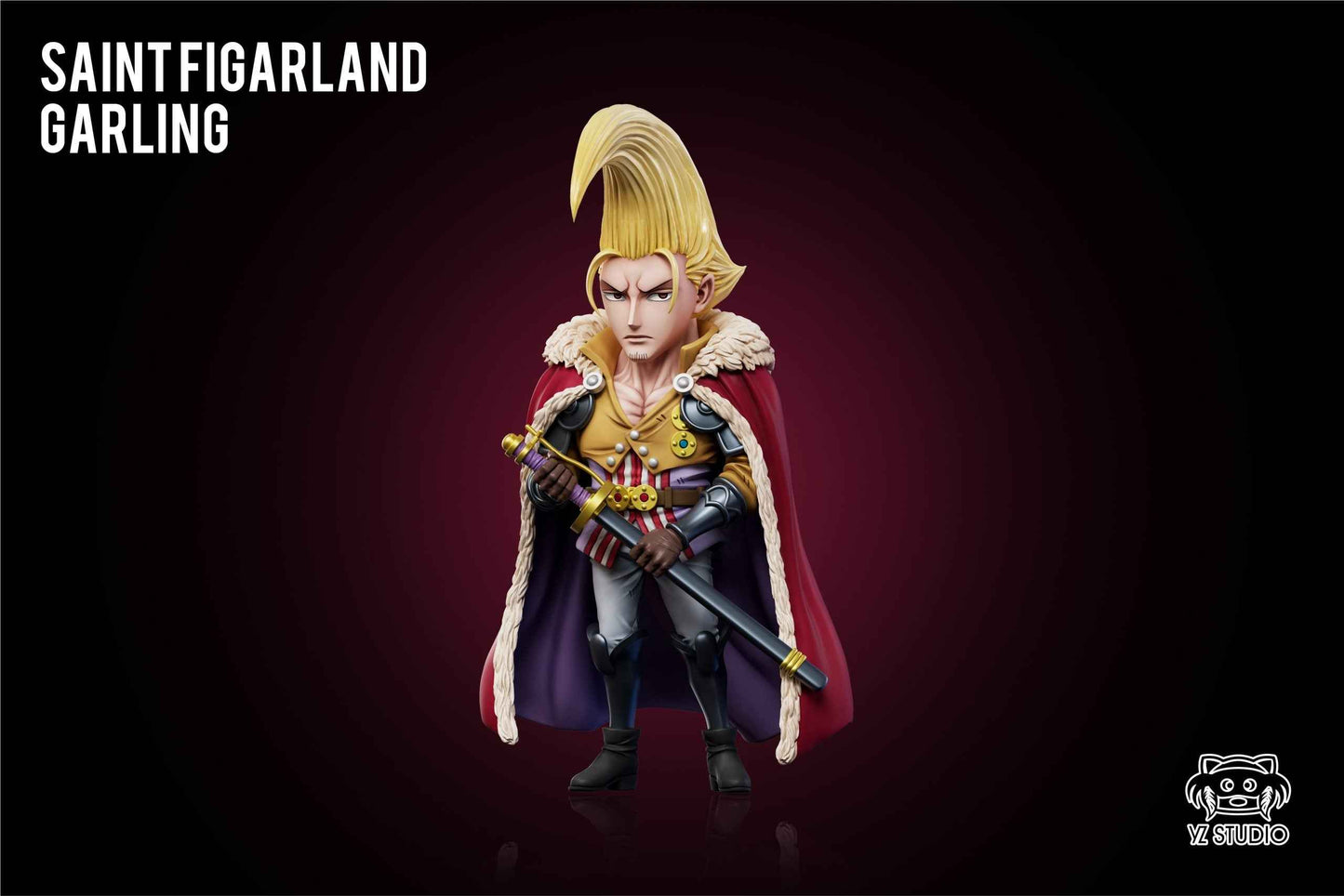 One Piece YZ Studio Saint Figarland Garling WCF Resin Statue