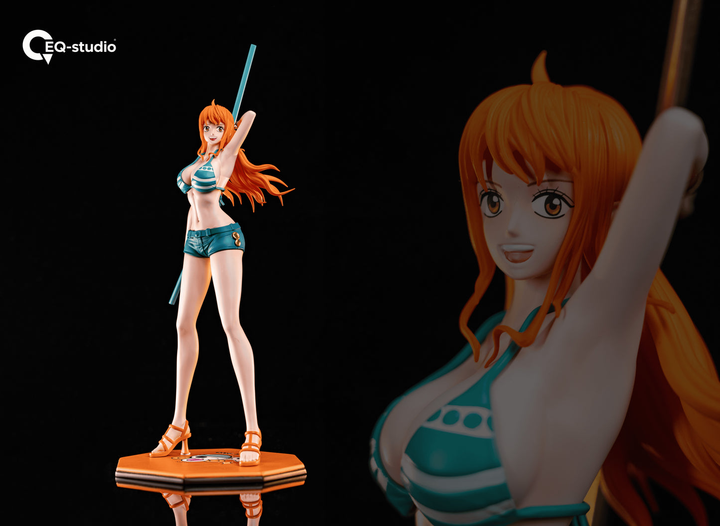 One Piece YuXing Studio x EQ Studio Nami Resin Statue