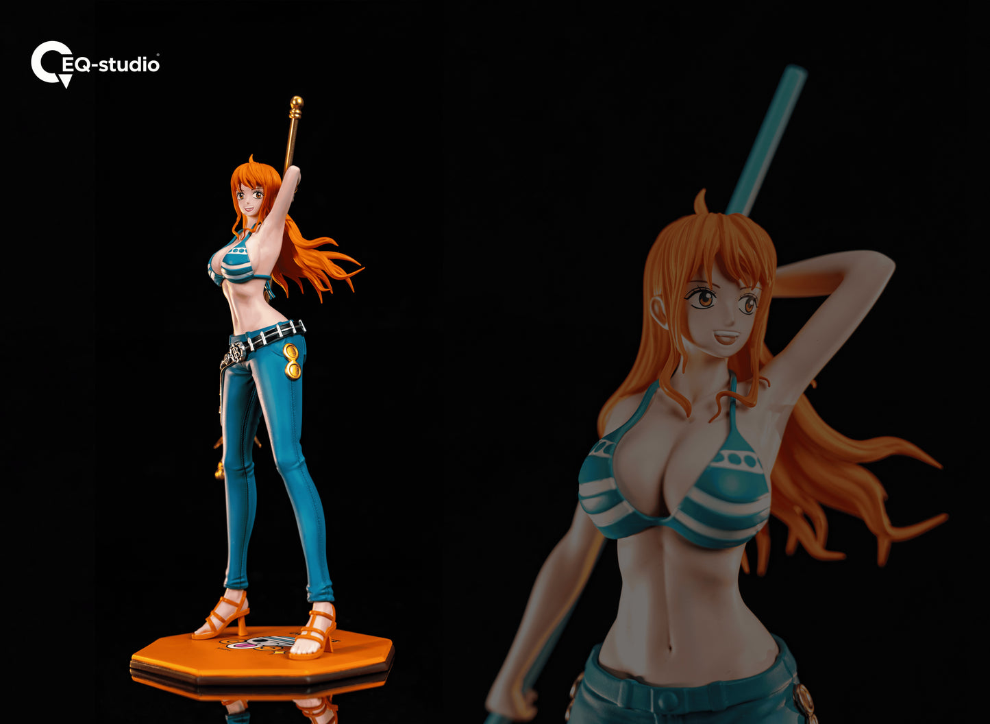 One Piece YuXing Studio x EQ Studio Nami Resin Statue