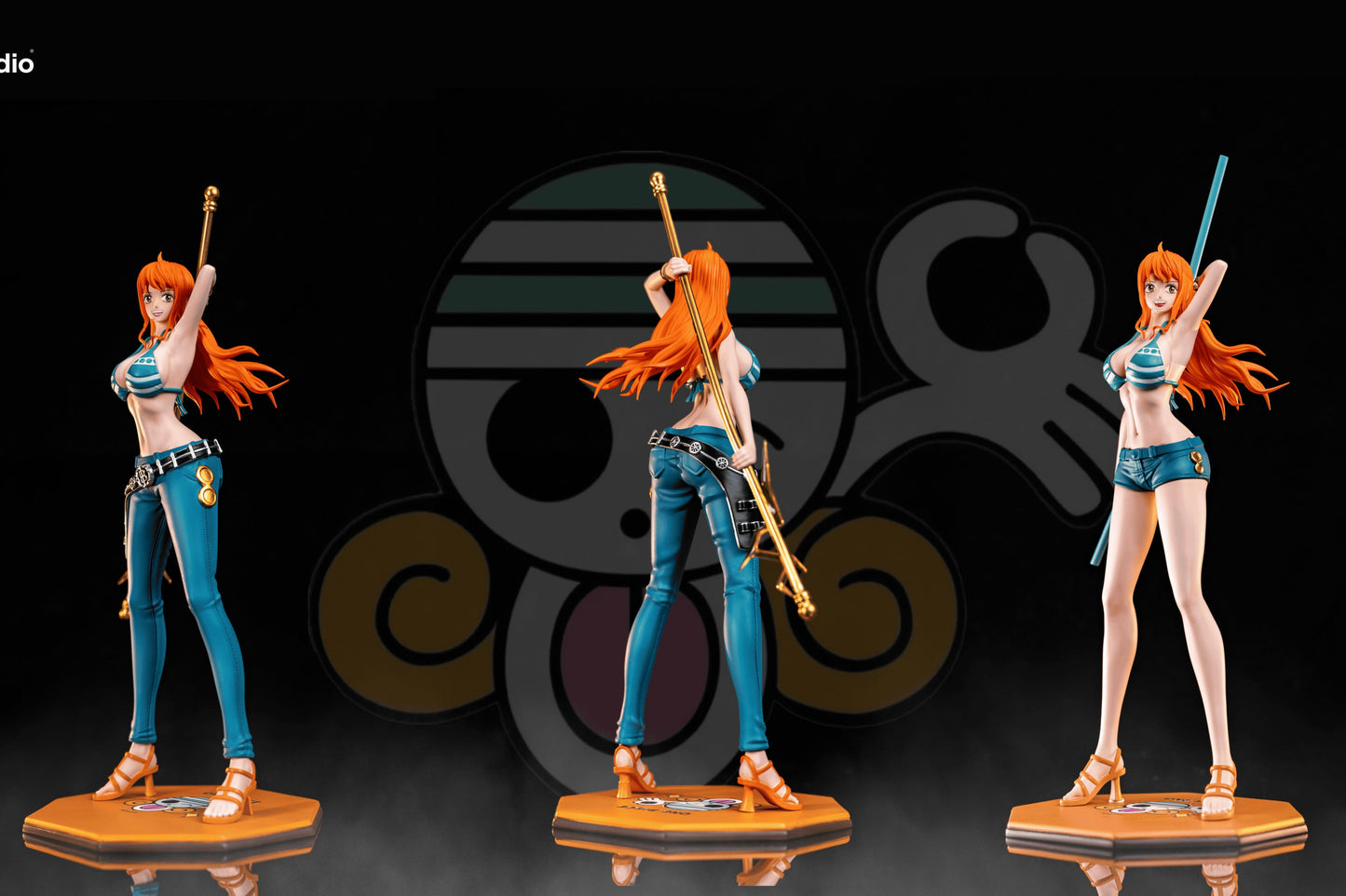 One Piece YuXing Studio x EQ Studio Nami Resin Statue
