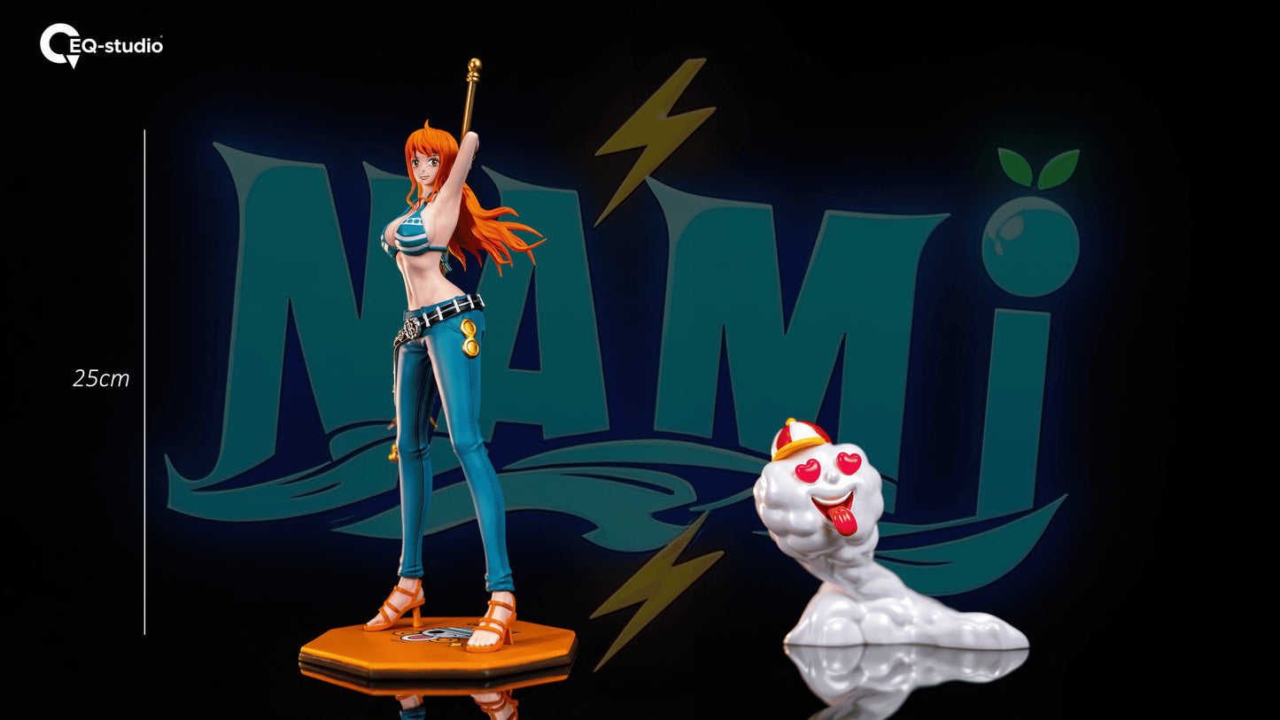 One Piece YuXing Studio x EQ Studio Nami Resin Statue