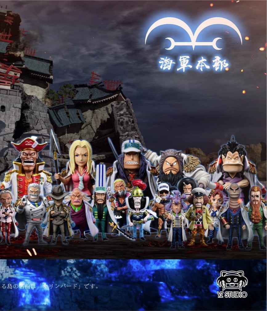One Piece ~ Yz Studio ~ Guillotine WCF Scale ~ Resin Statue - Santoryu Resins Collectors